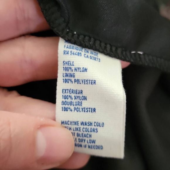 NWT American Eagle AEO Layered Tiered Lace Black Mini Skirt Size Medium - Picture 7 of 7